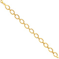 14K Yellow Gold Light Fancy Hollow Bracelet