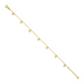 14K Yellow Gold Light Anklet
