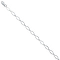 14K White Gold Light Bracelet
