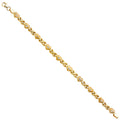 14K Two Tone Gold Stampato Bracelet