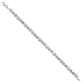 14K White Gold Stampato Bracelet