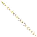 14K Yellow Gold CZ Bracelet