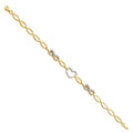 14K Yellow Gold CZ Bracelet