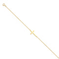 14K Yellow Gold Light Chain Bracelet