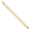 14K Yellow Gold Cuban Link Bracelet