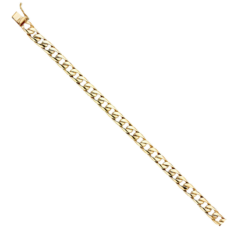 14K Yellow Gold Cuban Link Bracelet