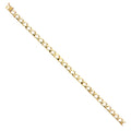 14K Yellow Gold Cuban Link Bracelet