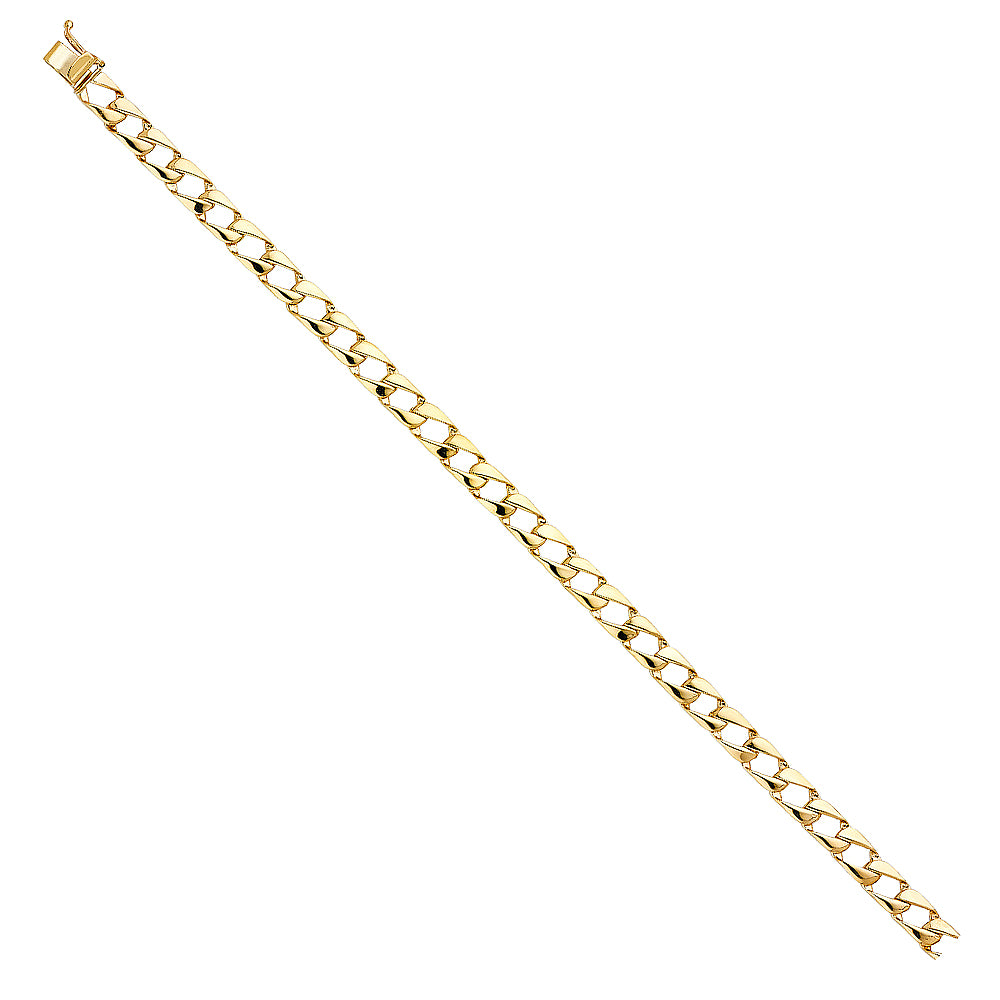 14K Yellow Gold Cuban Link Bracelet