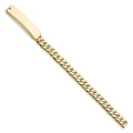 14K Yellow Gold Miami Cuban Link Mil-Id Br