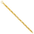 14K Yellow Gold Fancy Hollow Bracelet