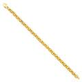 14K Yellow Gold Fancy Hollow Bracelet