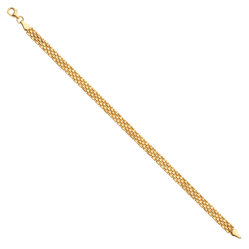 14K Yellow Gold Fancy Bracelet
