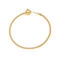14K Yellow Gold Flexible Bracelet For Mix & Match