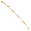 14K Yellow Gold Friendship Bracelet