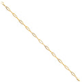 14K Yellow Gold CZ Infiniti Bracelet