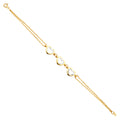 14K Yellow Gold Light Chain Bracelet