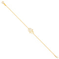 14K Yellow Gold Light Chain Bracelet