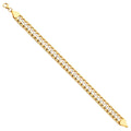 14K Two Tone Goldone Fancy Bracelet