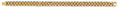 14K Yellow Gold Fancy Rolex Type CZ Bracelet
