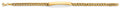 14K Yellow Gold Hollow Cuban ID Bracelet