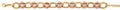 14K Two Tone Gold Fancy Diamond Cut Ball Bracelet