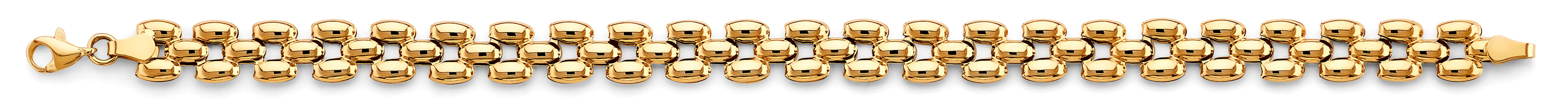 14K Yellow Gold Fancy Bracelet