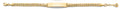 14K Yellow Gold CZ Baby ID Bracelet
