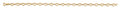 14K Yellow Gold Heart CZ Bracelet