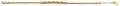 14K Two Tone Gold Twisted Bracelet
