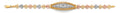 14K Yellow White Rose Gold Mom ID Bracelet