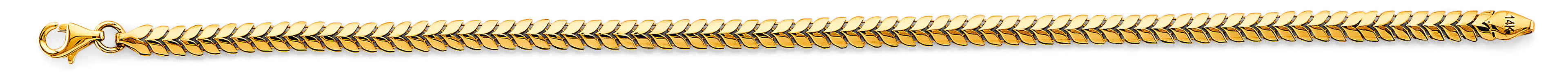 14K Yellow Gold Fancy Bracelet