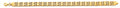 14K Yellow Gold CZ Fancy Bracelet