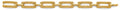 14K Yellow Gold Hollow Mesh Rectanglar Design Brace