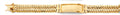 14K Yellow Gold Two Rows Cuban ID Bracelet