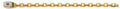 14K Yellow Gold Fancy Hollow Link Monaco Br W/ CZ Lock