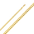 14K Yellow Gold 120(4.7 mm) Curb Concave