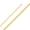 14K Yellow Gold 100(3.6 mm) Curb Concave
