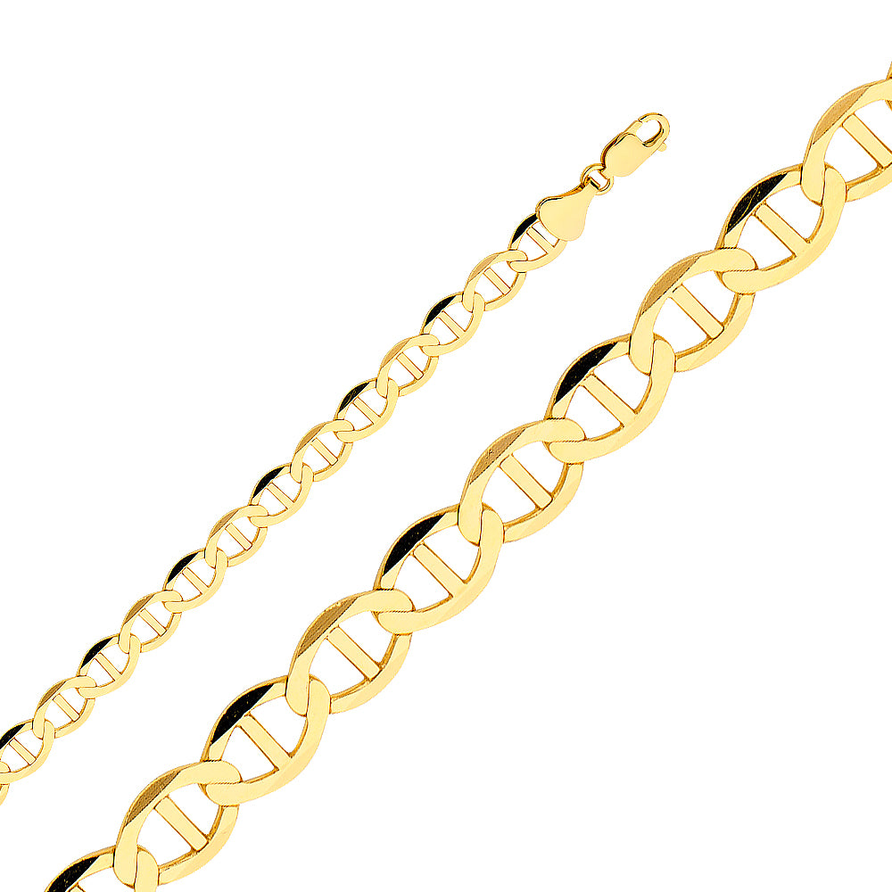 14K Yellow Gold Flat Mariner 180 Lite