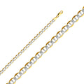 14K Two Tone Gold Flat Mariner 120 Lite Wp