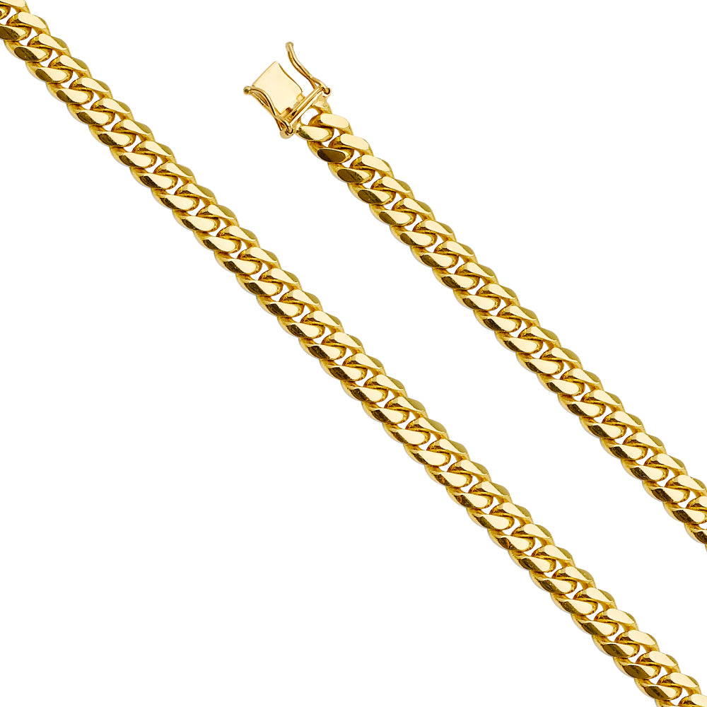 14K Yellow Gold Miami Cuban 210