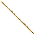 14K Yellow Gold Hand-Made Franco Chain