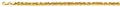 14K Yellow Gold Solid Rope Chain 4.7 mm