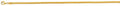 14K Yellow Gold 3 mm 8Dc Open Franco Chain