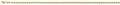 14K Yellow Gold 2.5 mm Plain Ball Chain