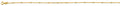 14K Yellow Gold 1.9 mm Plain Ball Station Chain