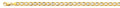 14K Two Tone Gold 6.3 mm Light Mariner Chain