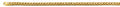 14K Yellow Gold 4.5 mm Hollow Square Franco Chain