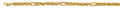 14K Yellow Gold 5.4 mm Hollow Link Chain