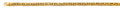 14K Yellow Gold 4.4 mm Hollow Round Byzantine