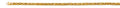 14K Yellow Gold 3.5 mm Hollow Round Byzantine